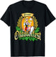 Oktoberfest Prost Sexy Pin Up Model Bavarian Beer Maid Hops T-Shirt - T-Shirt | Black