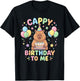 Cappy Birthday Capybara Birthday to Me T-Shirt - T-Shirt | Black