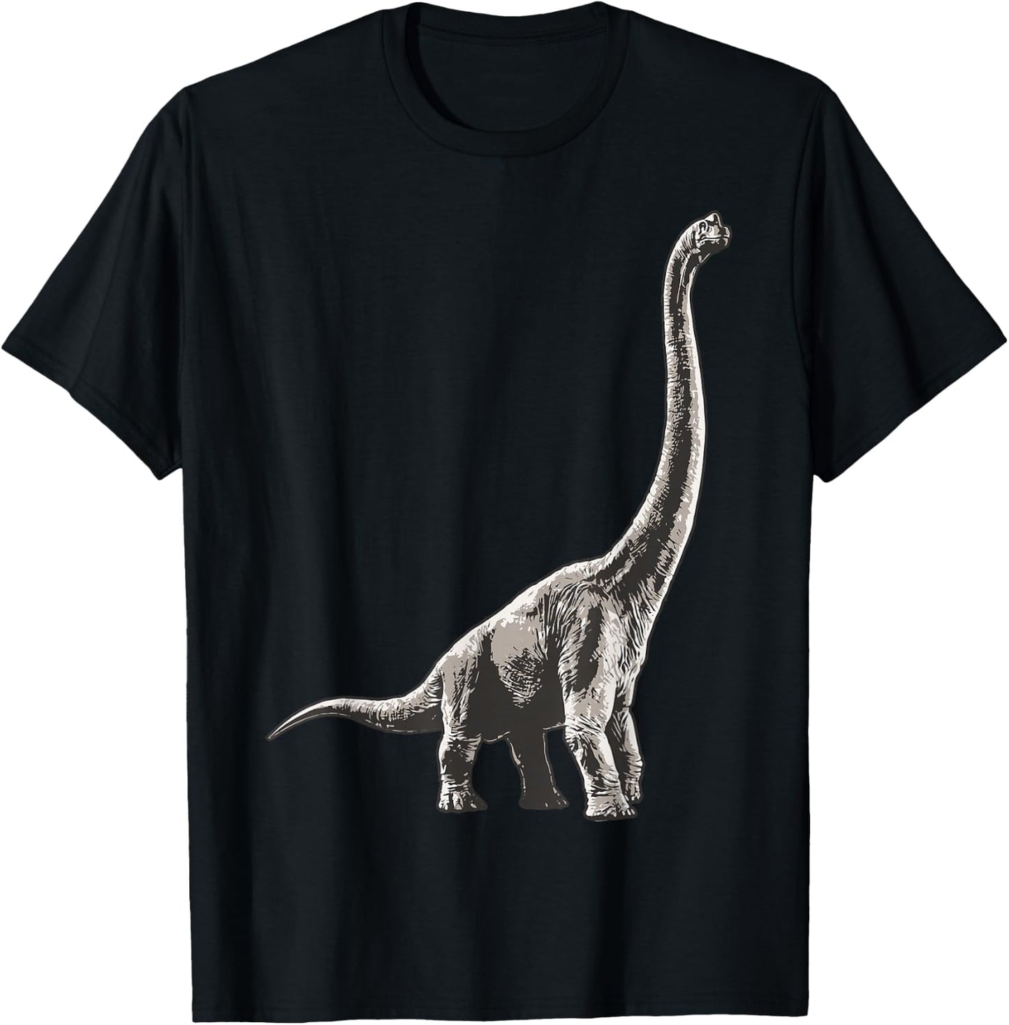 Dinosaur Lover - Brachiosaurus T-Shirt - T-Shirt | Black