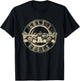 Guns N' Roses Official Reverse Logo T-Shirt - T-Shirt | Black