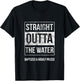 Baptism Shirts Adults Kids Funny Outta Water Gift T-Shirt - T-Shirt | Black
