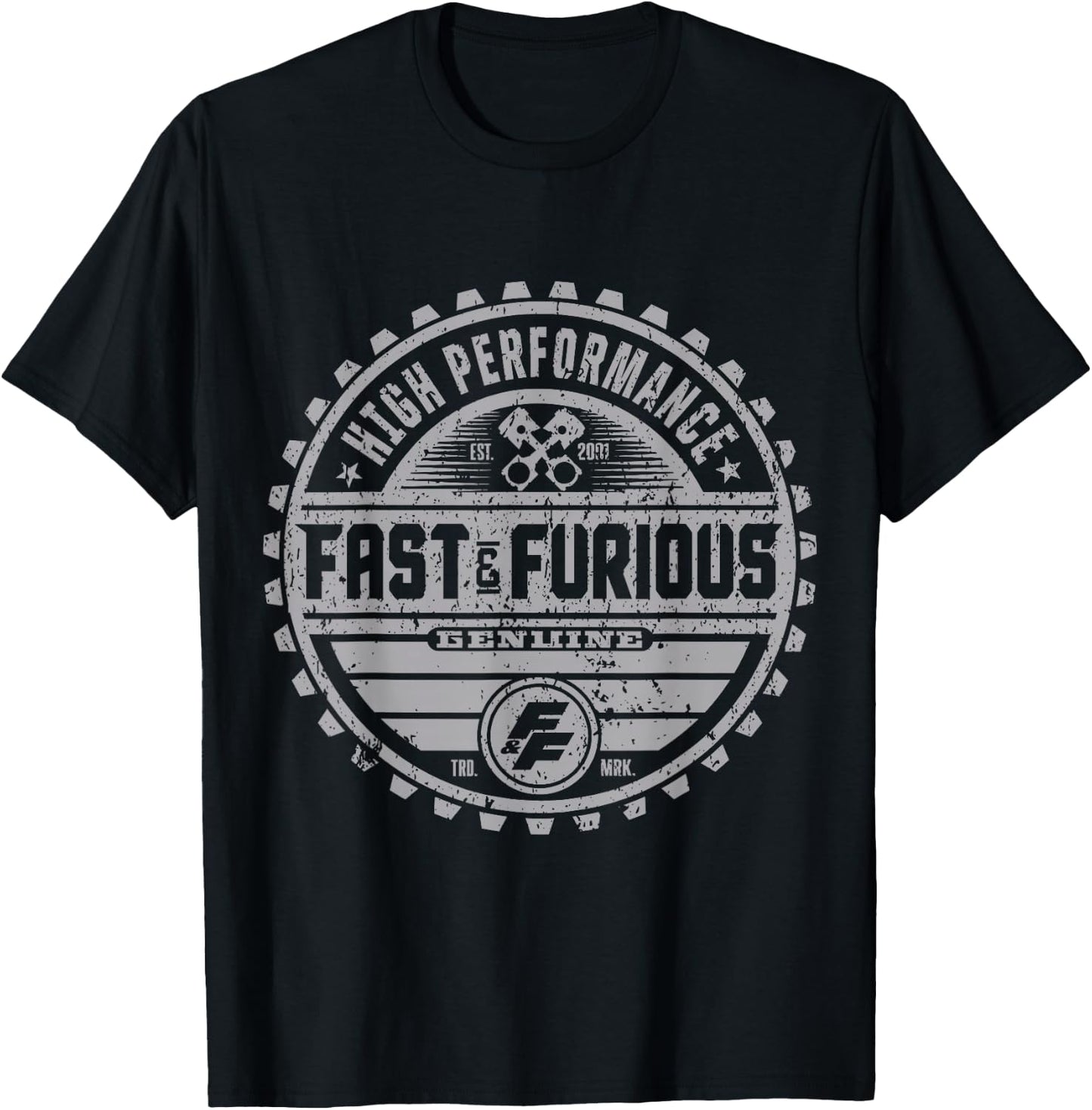 Fast & Furious Classic Garage Logo T-Shirt - T-Shirt | Black