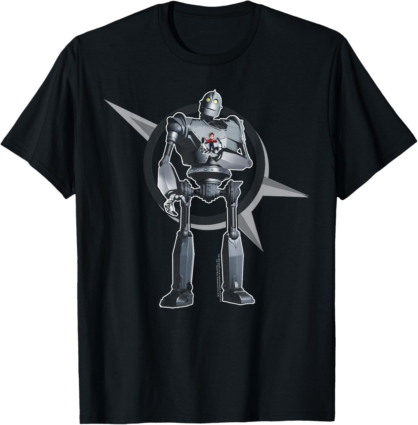 Iron Giant A Boy and His Robot T-Shirt - T-Shirt | Black