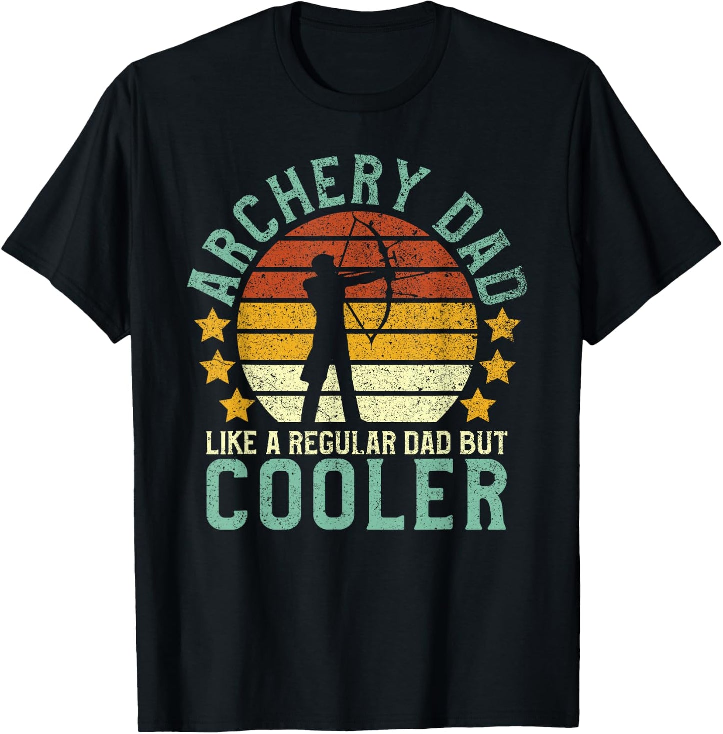 Archery Dad | Funny Father's Day Gift Archers Archers T-Shirt - T-Shirt | Black