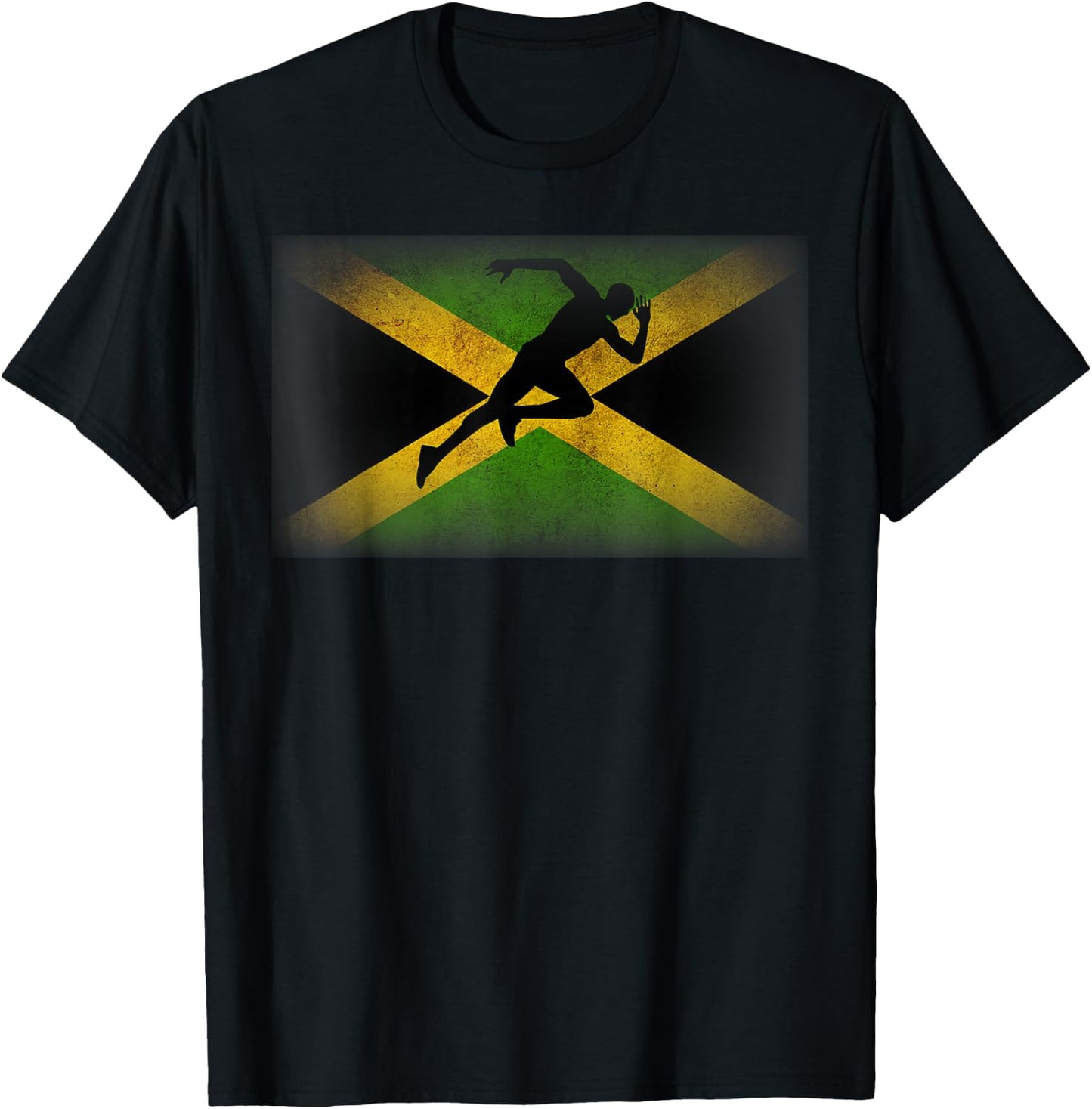 Jamaica Penn Relay running T-Shirt - T-Shirt | Black