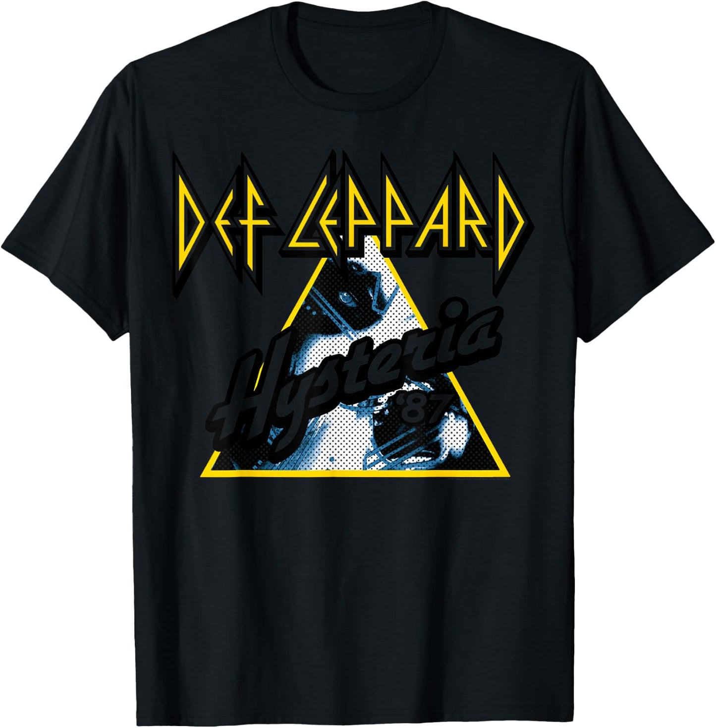 Kids Def Leppard - Hysterical 6 Cranberry T-Shirt - T-Shirt | Black