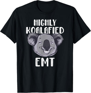 Funny EMT Koala Bear Shirt And Men T-Shirt - T-Shirt | Black