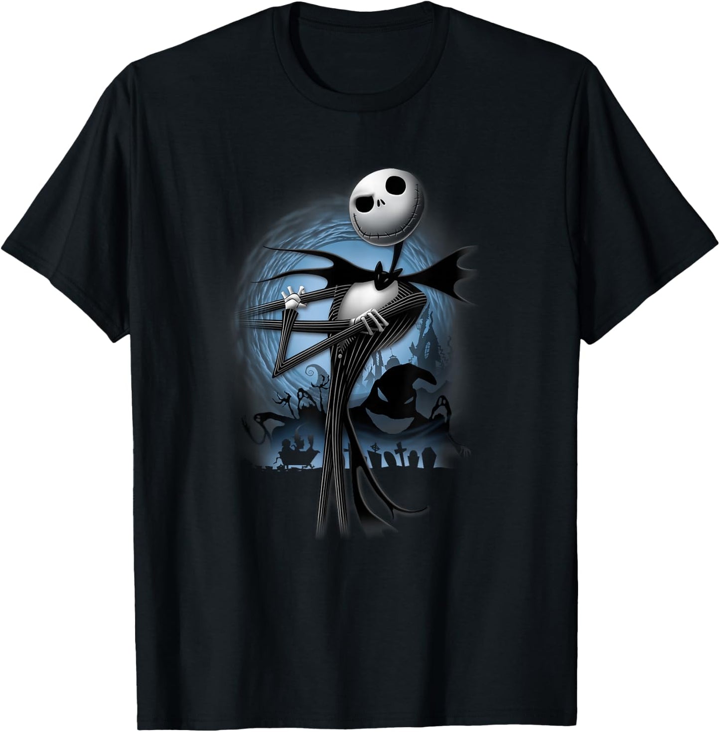 Disney - Nightmare Before Christmas Jack Pose T-Shirt - T-Shirt | Black