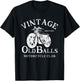 Since 1975 Vintage Motorcycle Old Balls Club 45th Birthday T-Shirt - T-Shirt | Black