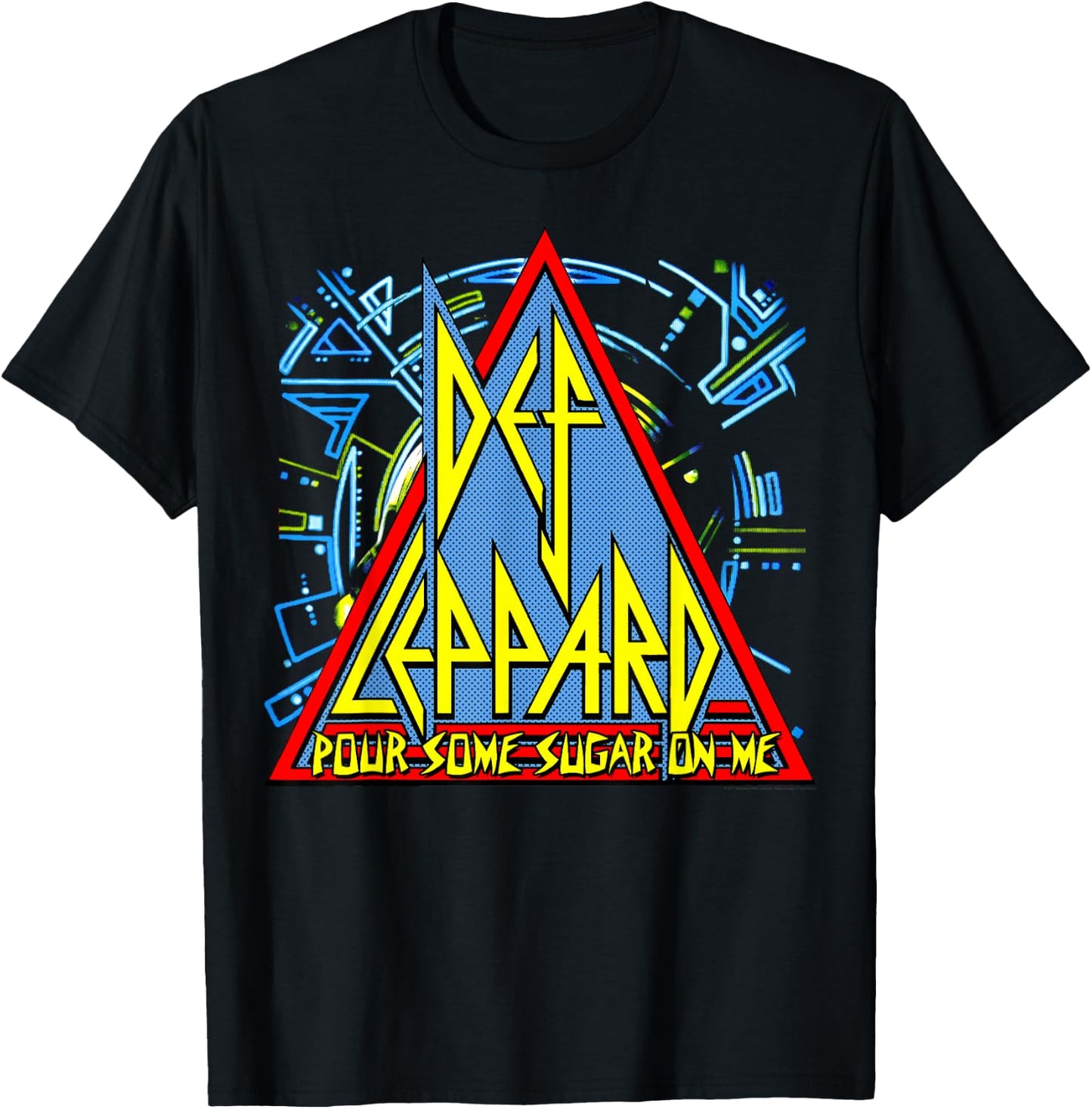 Def Leppard - Sugar Logo T-Shirt - T-Shirt | Black