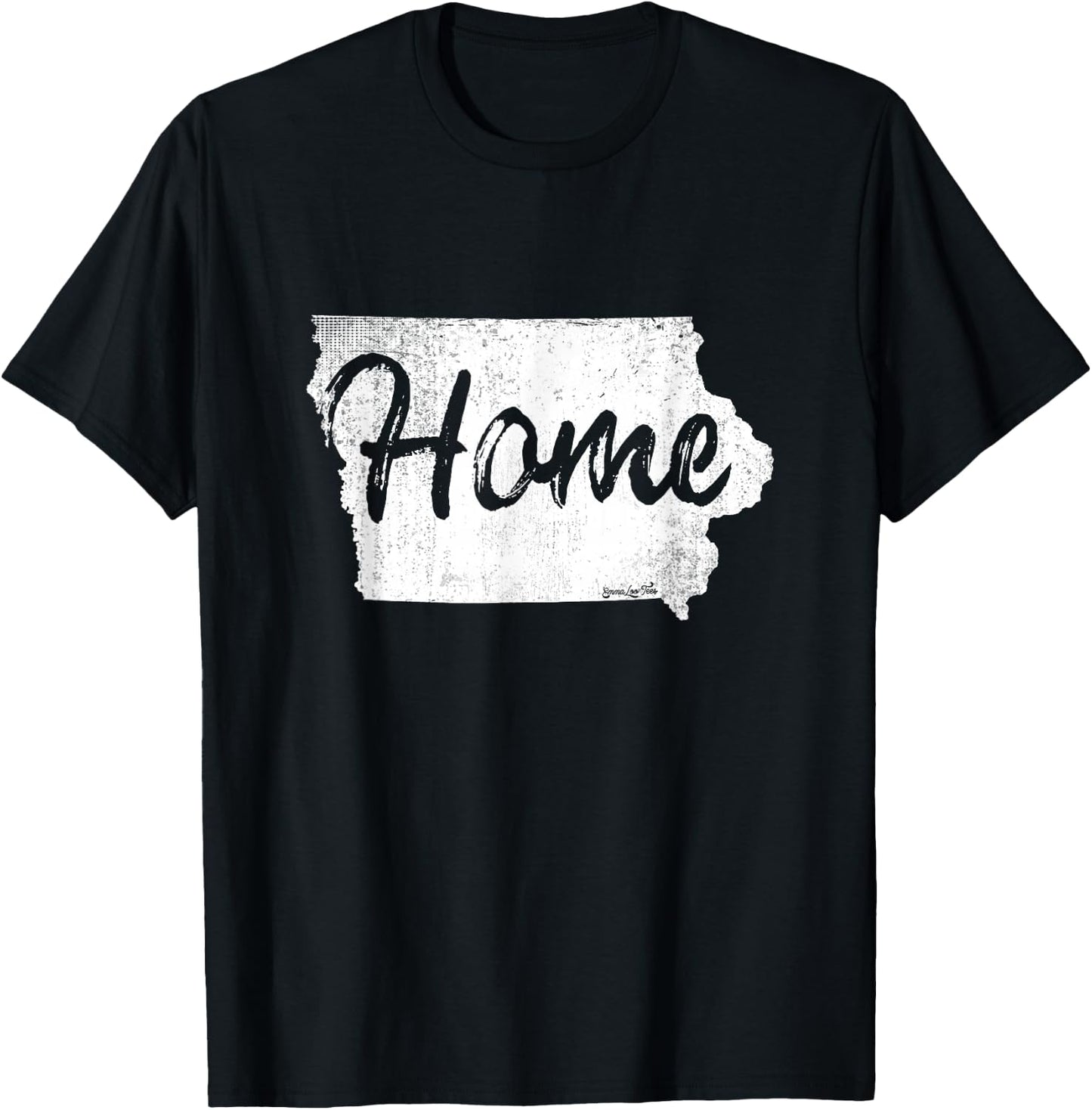 Iowa Home Shirt for people Des Moines Cedar Rapids Davenport T-Shirt - T-Shirt | Black