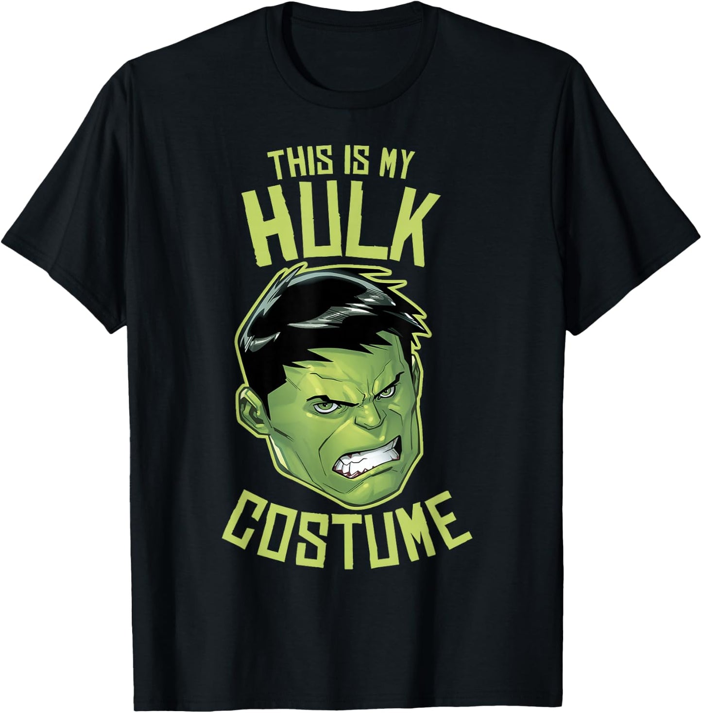 Marvel Avengers Hulk Halloween Costume T-Shirt - T-Shirt | Black