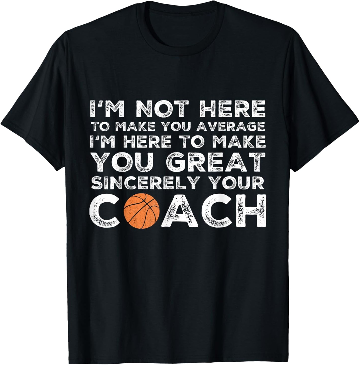 Funny Basketball Coach - Basketball Coaching T-Shirt - T-Shirt | Black