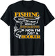 Fishing Saved Me From Becoming Shirt T-Shirt - T-Shirt | Black