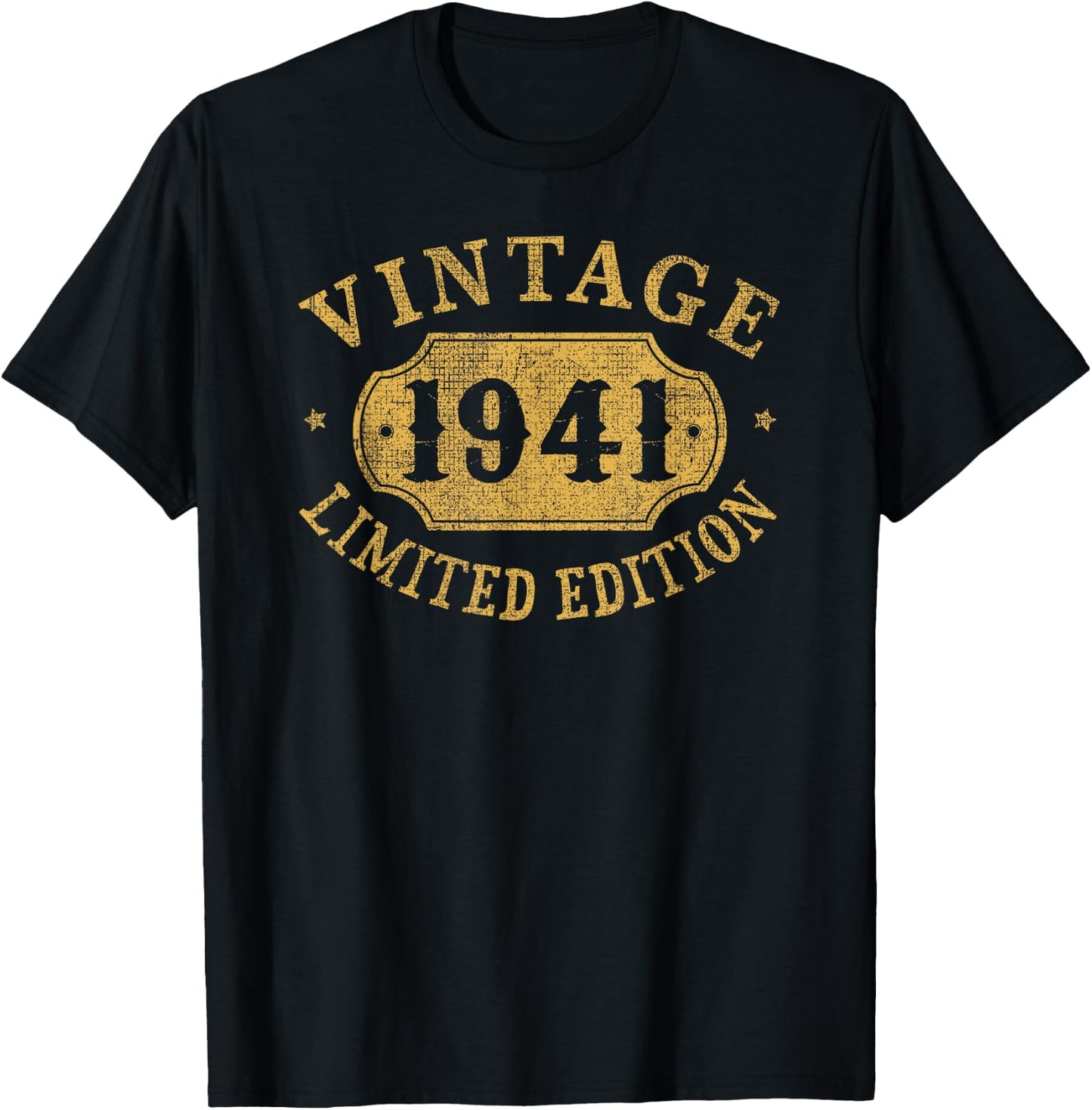 84th Birthday Women 84 Year Old Men Funny 1941 84 Year Old T-Shirt - T-Shirt | Black