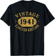 84th Birthday Women 84 Year Old Men Funny 1941 84 Year Old T-Shirt - T-Shirt | Black