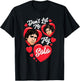 Star Wars Valentine’s Day Han & Leia Don’t Let Me Fly Solo T-Shirt - T-Shirt | Black