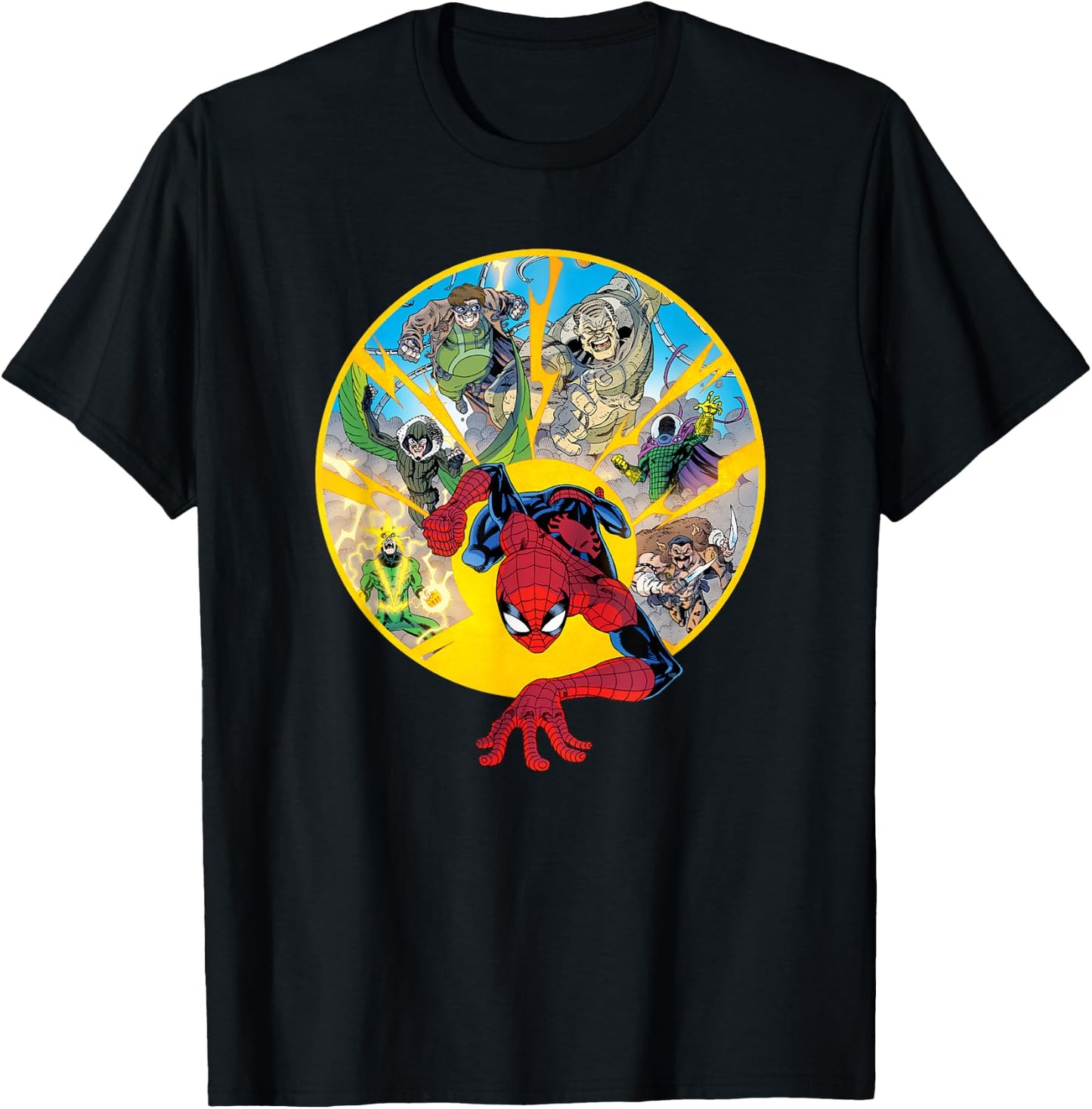 Marvel Spider-Man Sinister Six Spidey Sense Vulture T-Shirt - T-Shirt | Black