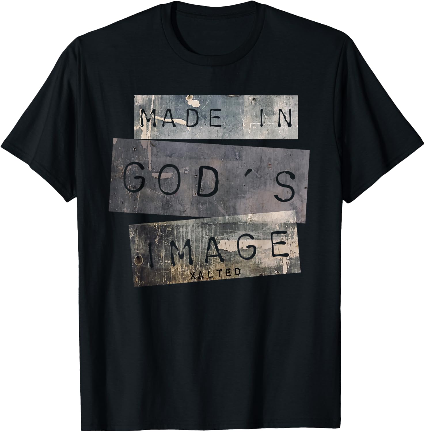 Made in God's Image T Shirt Christian Gift T-Shirt - T-Shirt | Black