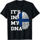Finland Flag It's In My DNA Finnish Pride Finnish Roots T-Shirt - T-Shirt | Black