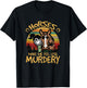 Horses Make Me Feel Less Murdery Funny Riding Girl Shirt T-Shirt - T-Shirt | Black