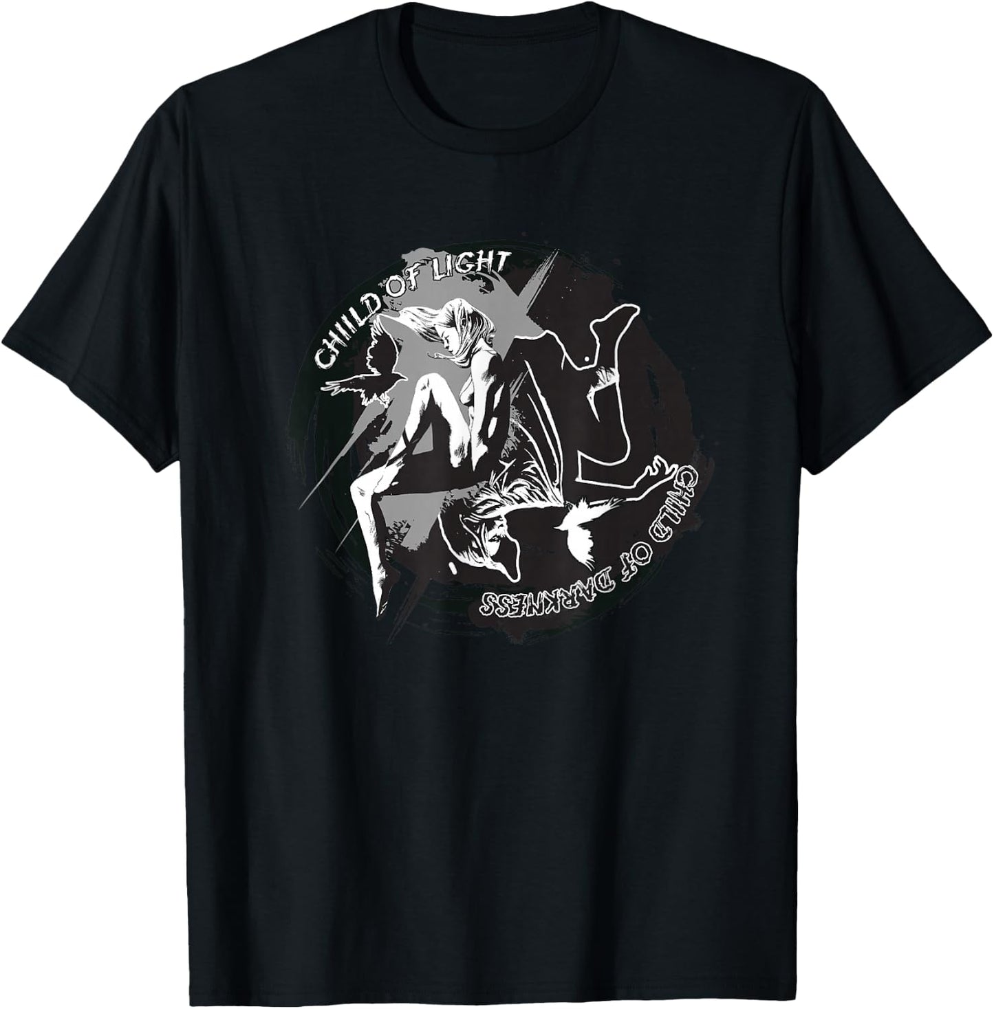 Marvel Cloak and Dagger Split Circle T-Shirt - T-Shirt | Black