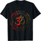 Om Ohm Aum Buddhism Symbol Yoga Sanskrit T-Shirt - T-Shirt | Black