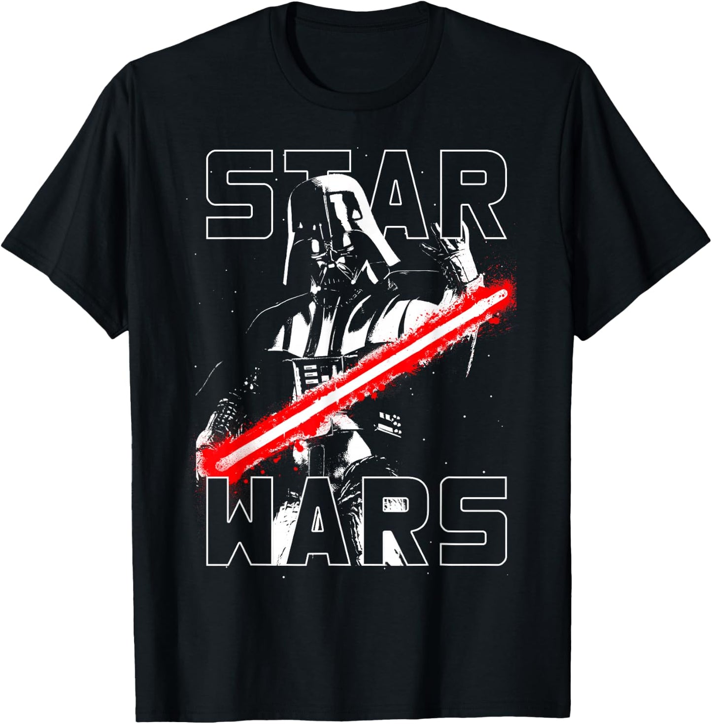 Star Wars Darth Vader Lightsaber Taunting Graphic T-Shirt - T-Shirt | Black