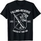 Falling in Reverse (Knife and Rose) T-Shirt - T-Shirt | Black