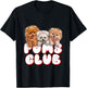 Cute Pomeranian Puppy, Poms Club, Baby Dog T-Shirt - T-Shirt | Black
