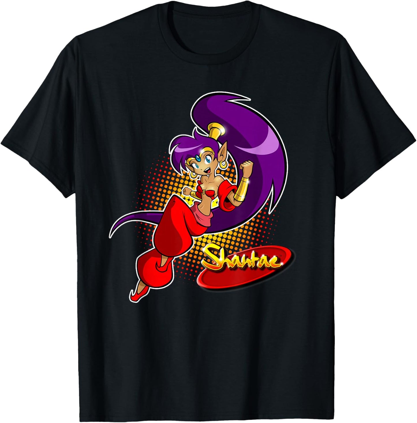 Classic Shantae T-Shirt - T-Shirt | Black