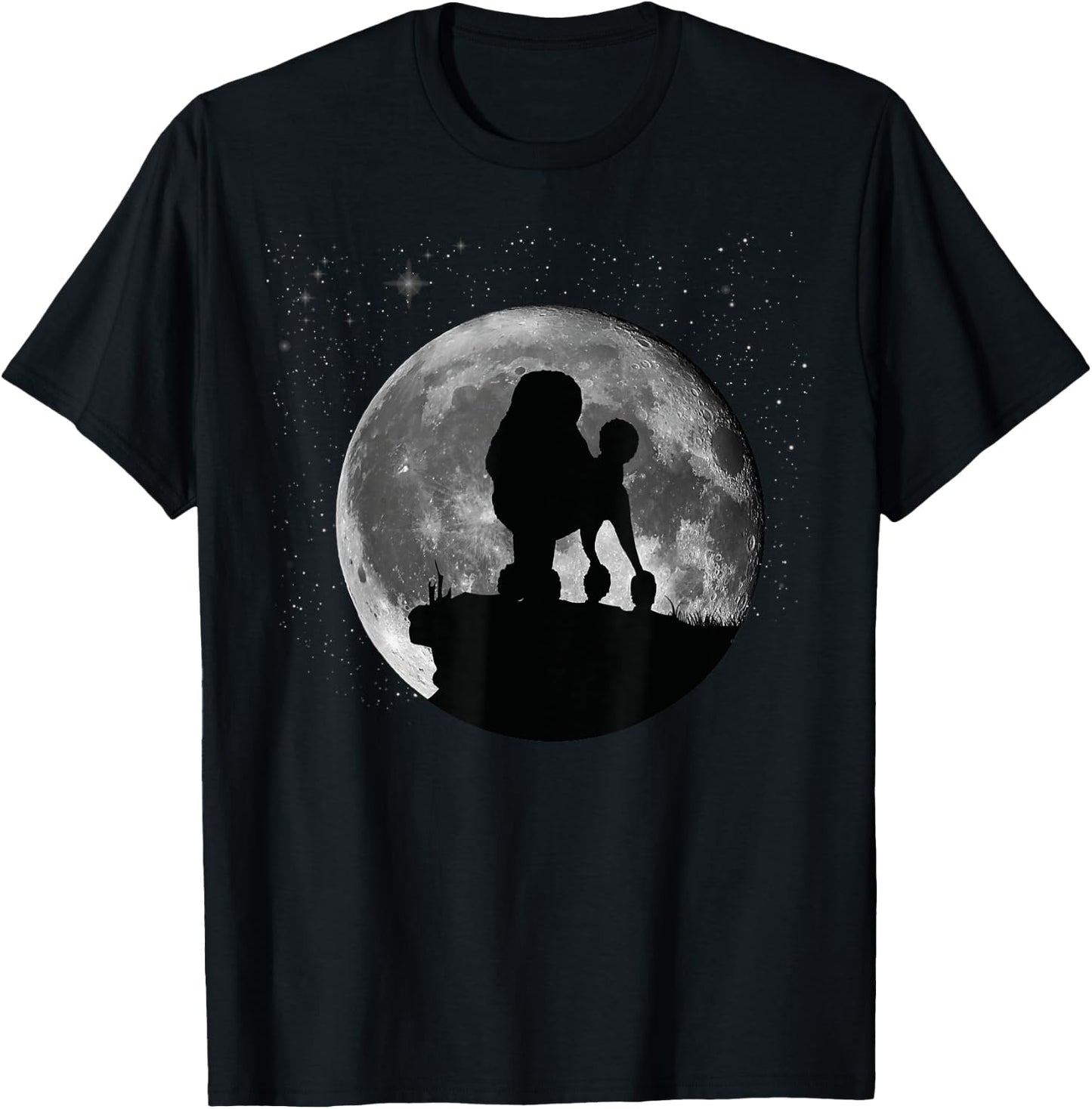 Poodle Standard Miniature & Toy Poodle Dog T-Shirt - T-Shirt | Black