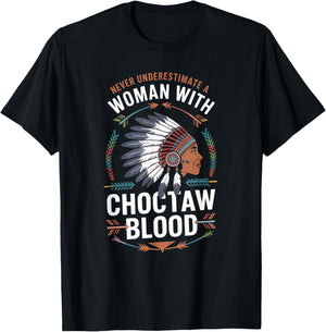 Choctaw Pride Native American Vintage Heritage Tribal Art T-Shirt - T-Shirt | Black