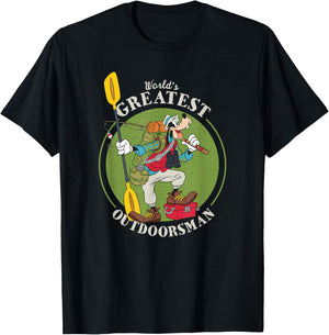 Disney Goofy Outdoorsman Father's Day T-Shirt - T-Shirt | Black