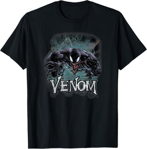 Marvel Venom from Down Under Face to Face T-Shirt - T-Shirt | Black