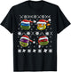 Teenage Mutant Ninja Turtles Christmas Sweater T-Shirt - T-Shirt | Black