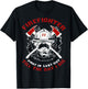 Firefighter First In Last Out Gift Short Sleeve T Shirt T-Shirt - T-Shirt | Black