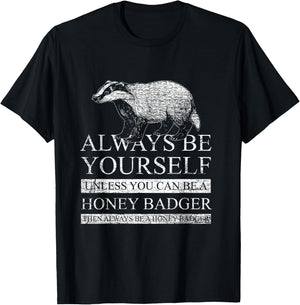 Honey Badger T-Shirt - T-Shirt | Black