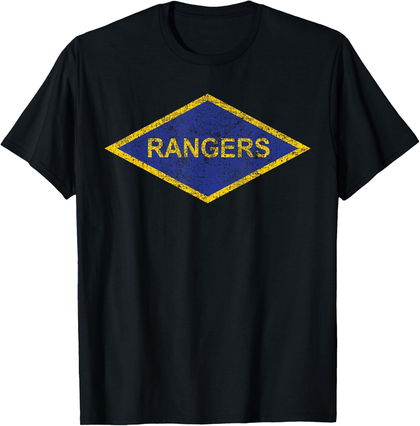 American Marauder: Ranger Diamond WWII Insignia T-Shirt - T-Shirt | Black