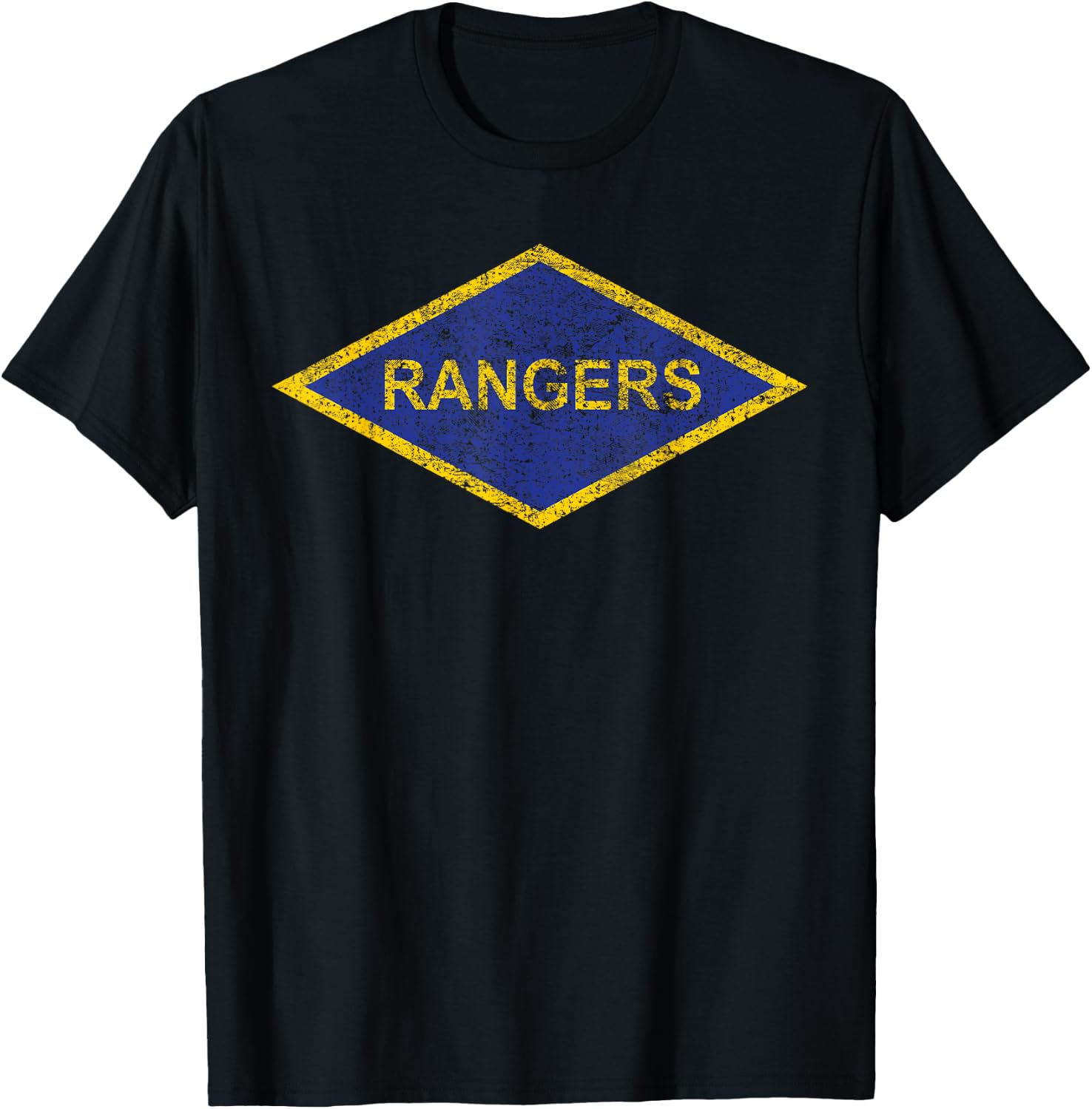 American Marauder: Ranger Diamond WWII Insignia T-Shirt - T-Shirt | Black