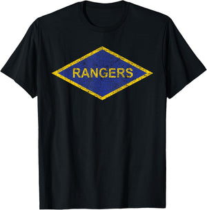 American Marauder: Ranger Diamond WWII Insignia T-Shirt - T-Shirt | Black