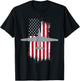 U-2 Dragon Lady Spy Plane American Flag Military Shirt T-Shirt - T-Shirt | Black