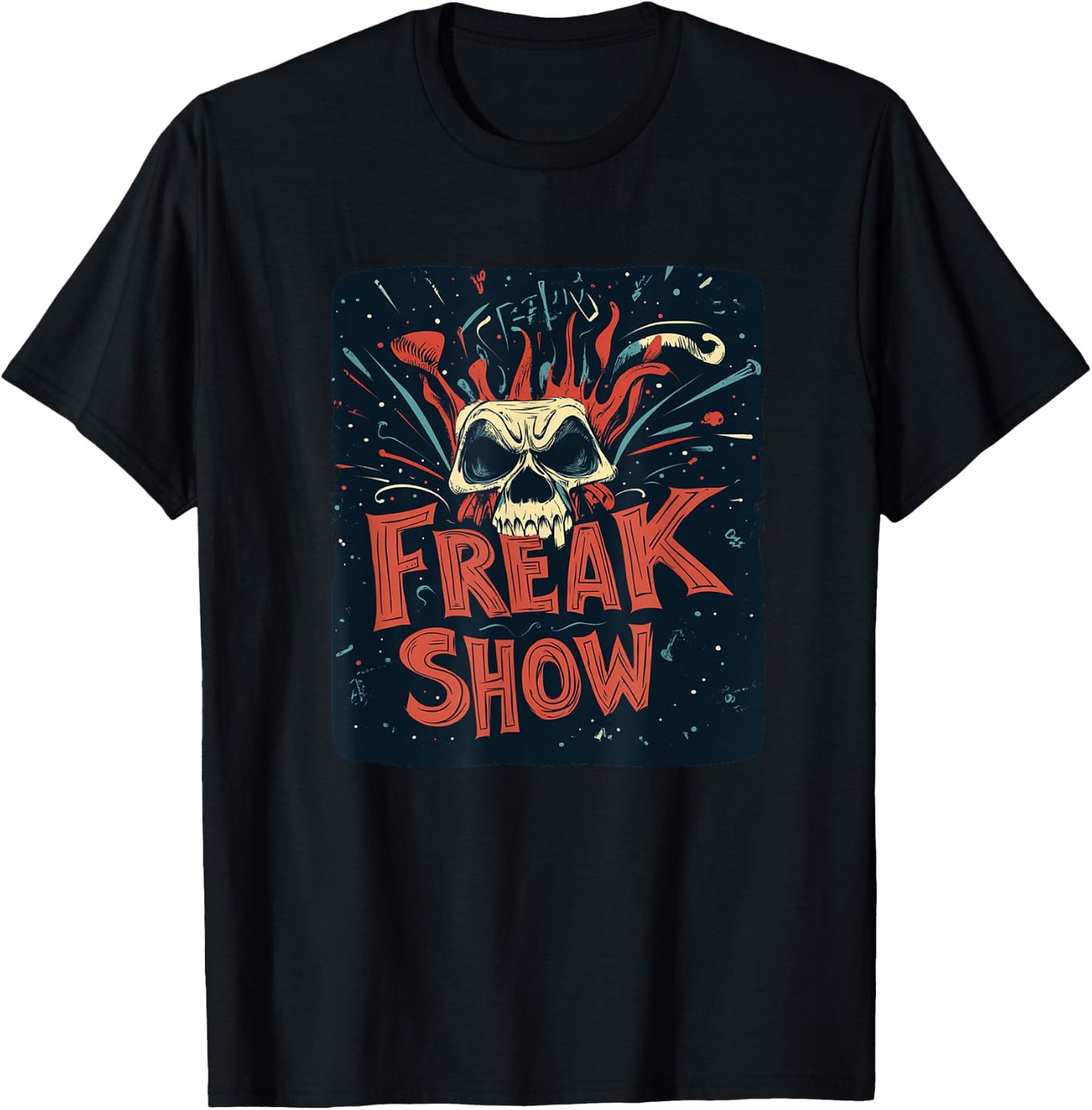Embrace the Extraordinary in the Freak Show Costume T-Shirt - T-Shirt | Black