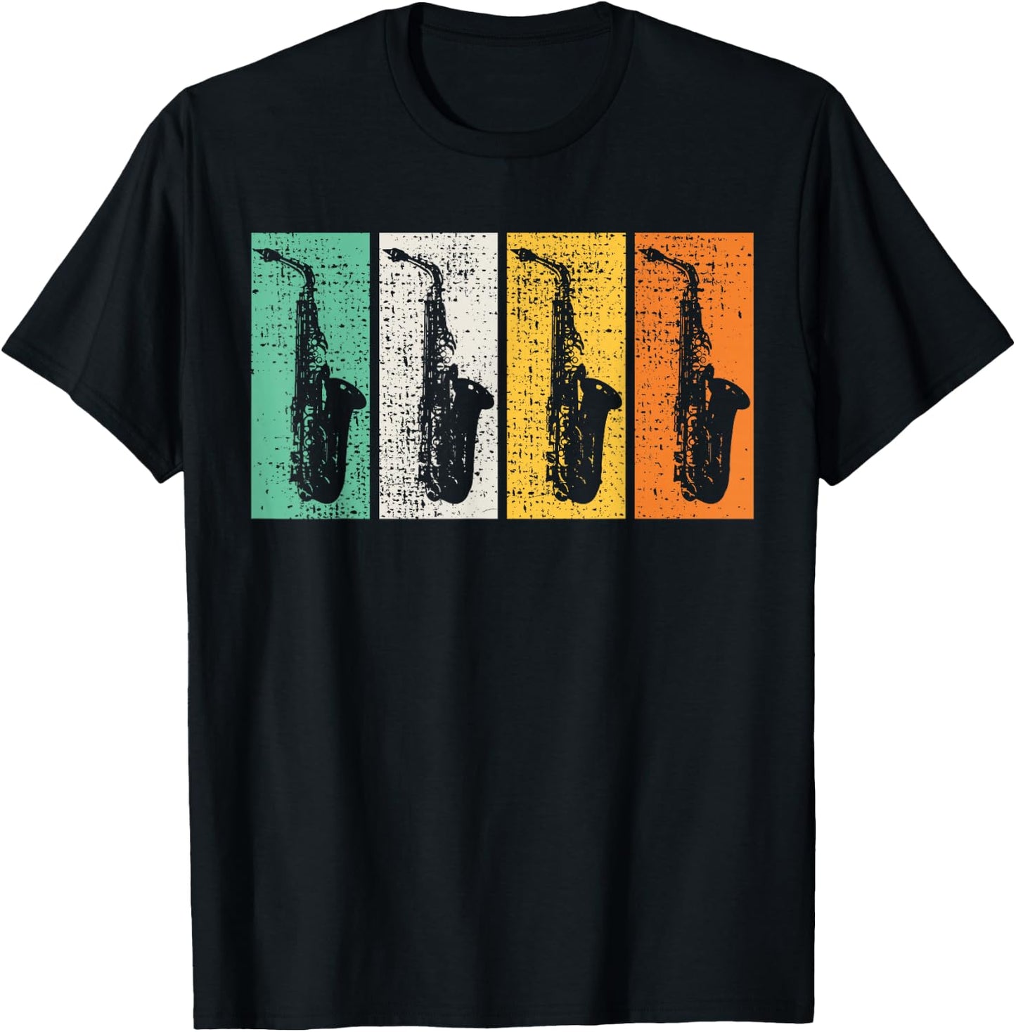 Saxophone T-Shirt - T-Shirt | Black