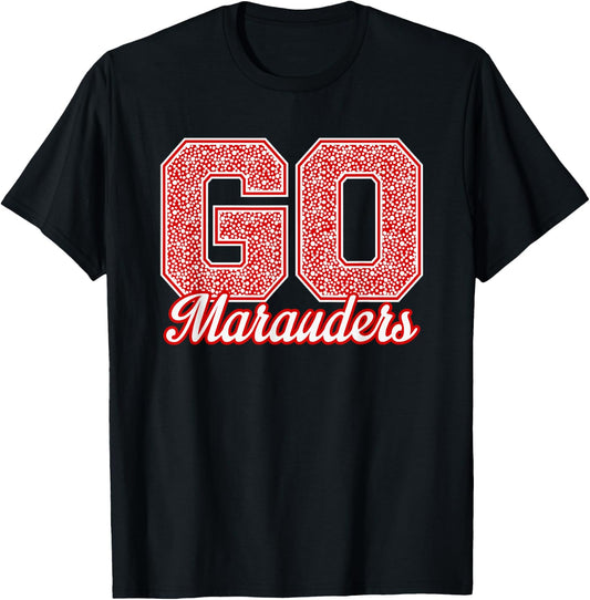 Marcus Marauders GO! School Pride T-Shirt - T-Shirt | Black
