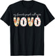 Proud Vovó Grandma Vovó Grandmother T-Shirt - T-Shirt | Black