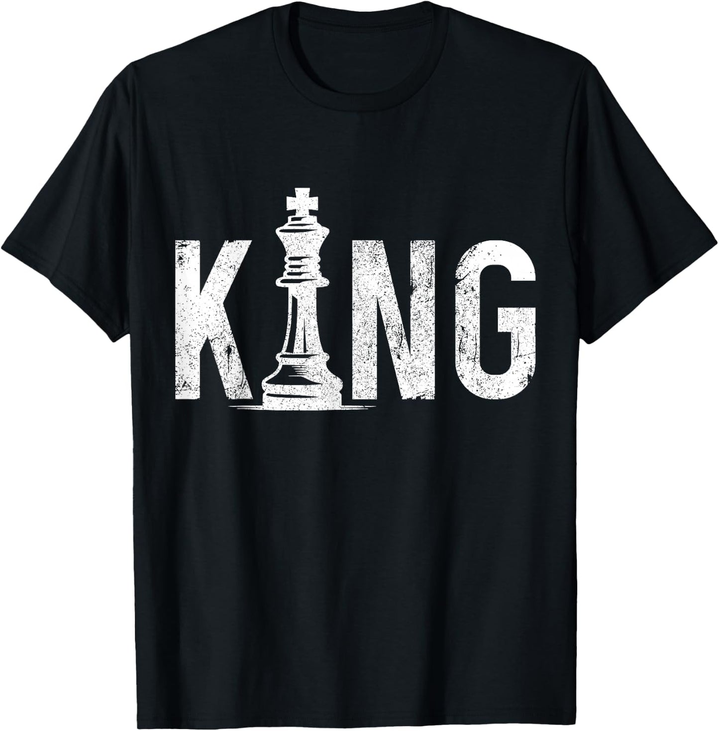 Chess Player King T-Shirt - T-Shirt | Black
