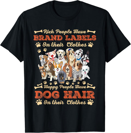 Rich People Have Brand Labels On Their Clothes Happy People