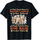 Rich People Have Brand Labels On Their Clothes Happy People T-Shirt - T-Shirt | Black