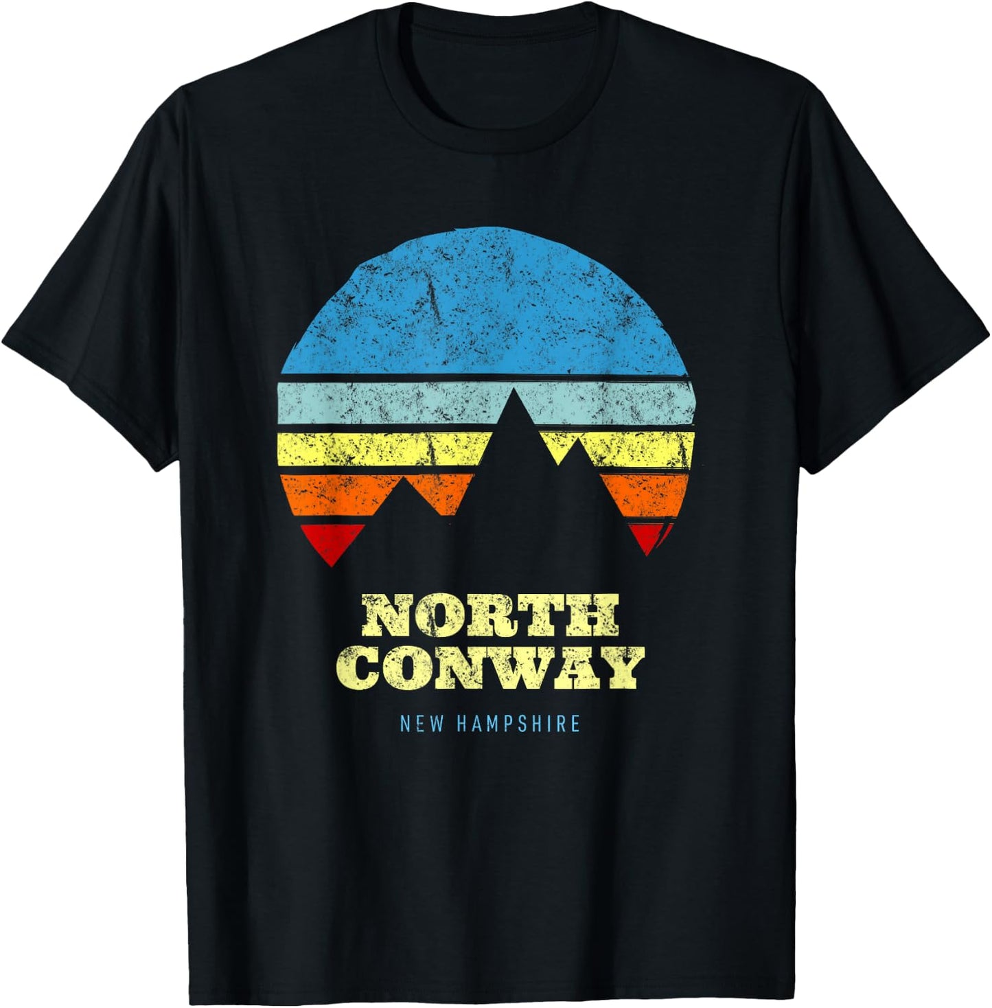 North Conway New Hampshire T-Shirt - T-Shirt | Black